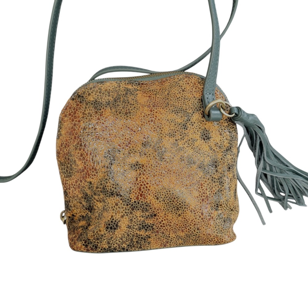 HOBO INTERNATIONAL Nash Small Crossbody Eternal Garden Tassel Bag Purse Boho - Picture 4 of 14